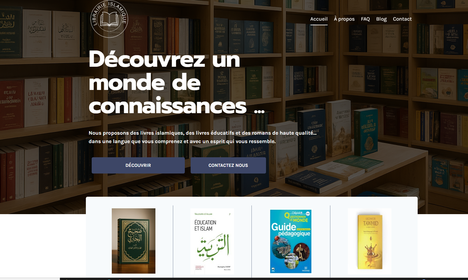 librairie islamque
